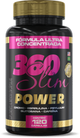 360 Slim Power, termogênico natural com cafeína