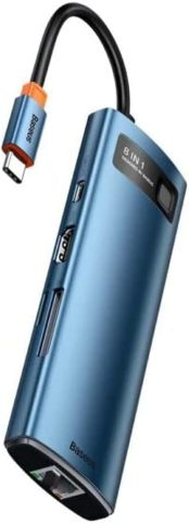 Baseus Metal Gleam 8n1