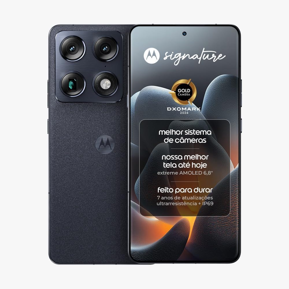Melhor celular motorola: Motorola Signature