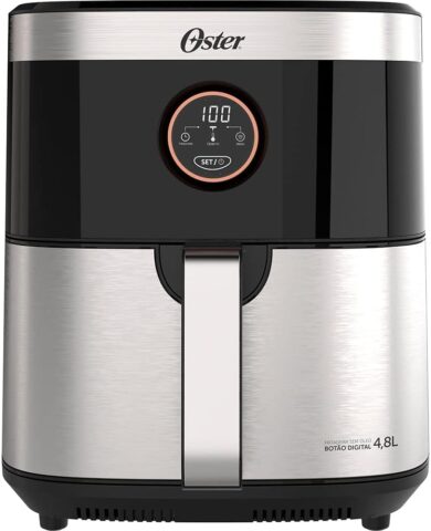 Air fryer Oster Black Inox OFRT660