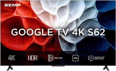 Smart TV Semp 43 polegadas 4K 43S62 Google TV